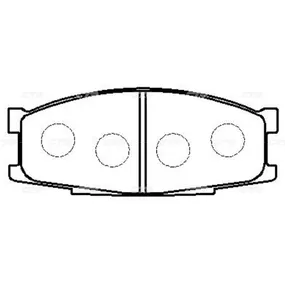 Тормозные колодки CTR CKM-43