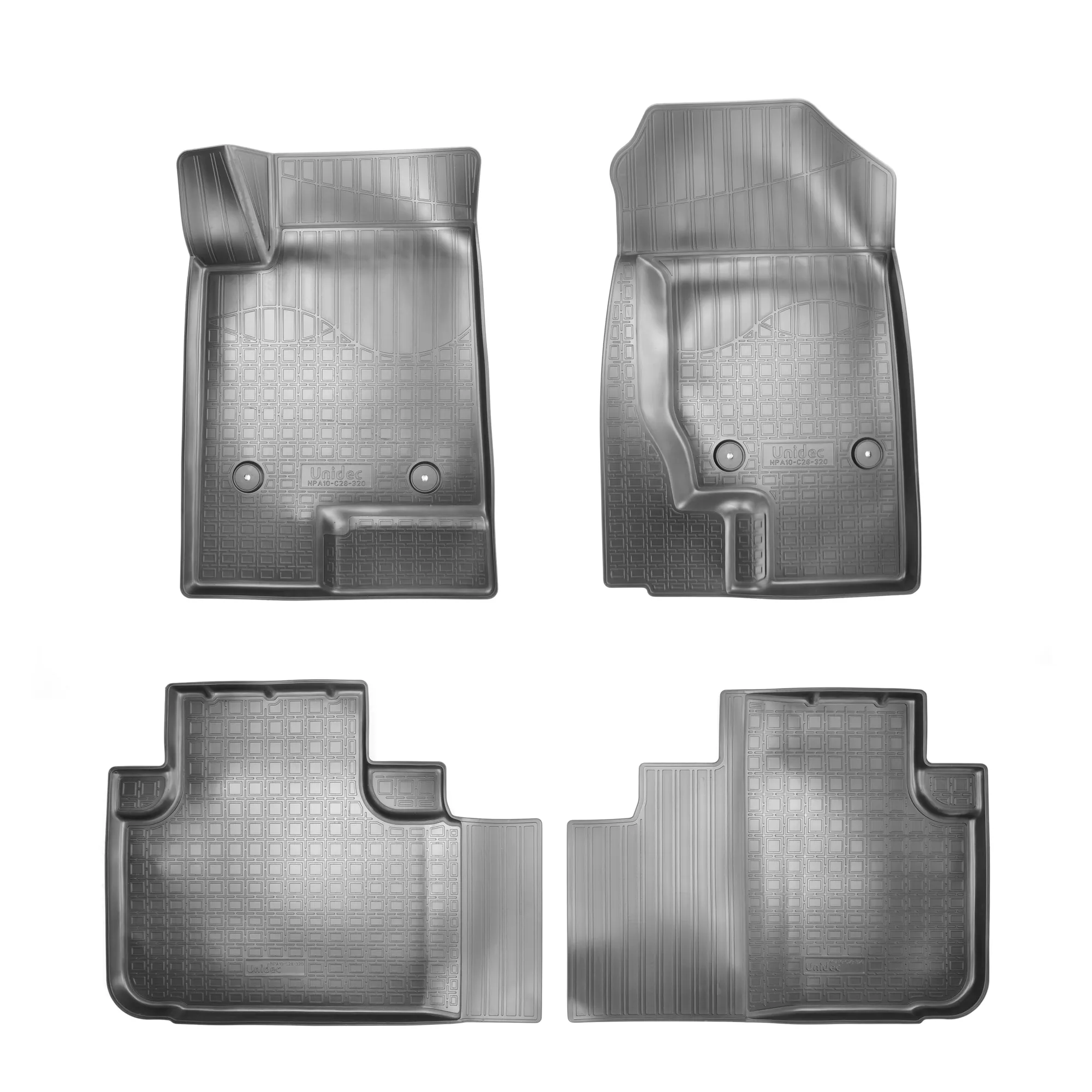 Коврики салонные для Haval F7 3D (2019)\ Haval F7X 3D (2019) NORPLAST NPA10-C28-320