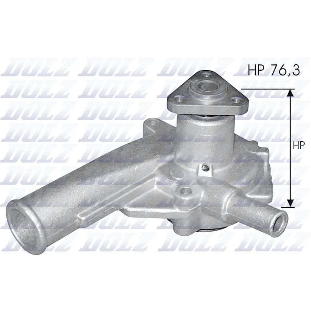 Помпа, водяной насос FORD Escort/Fiesta/Orion mot.1.1/1.3L 90-95 DOLZ F-147