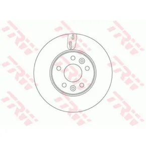 Диск тормозной TRW DF6751S