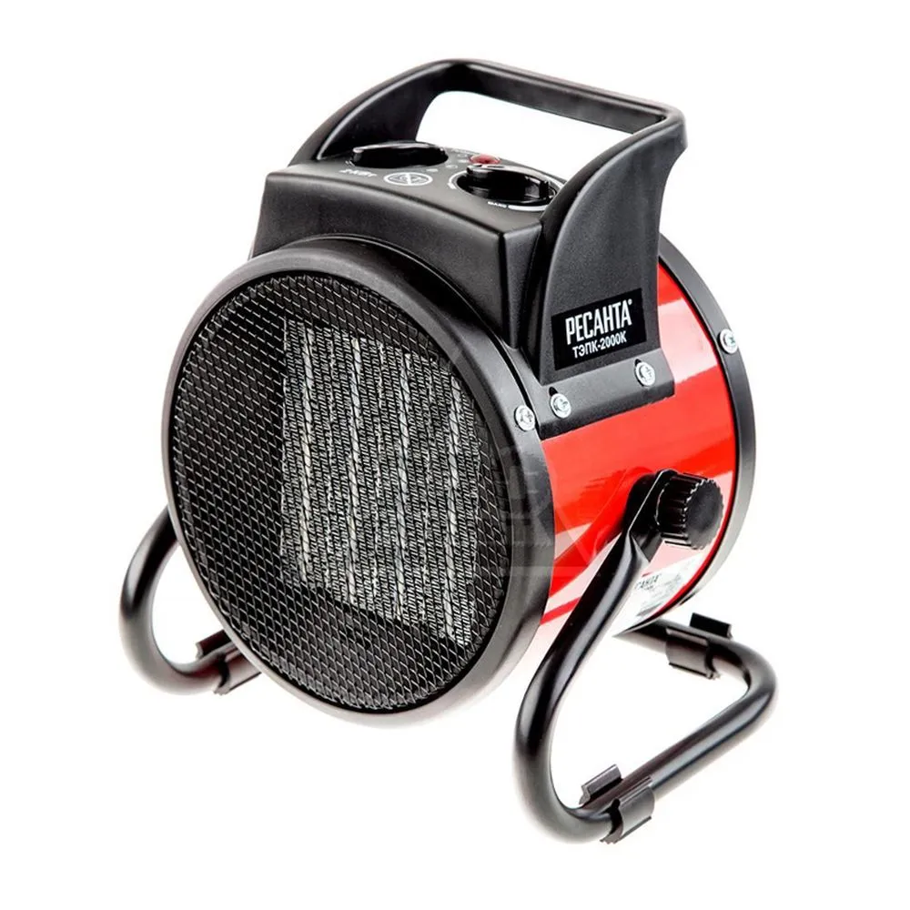 Тепловая электрическая пушка ТЭПК-EU-2000K (керам.нагревательный элемент,круглая) Eurolux Eurolux 67135