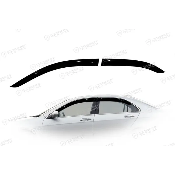 Дефлектора на окна Honda Accord VIII Sd 2008/Spirior Sd 2009EuroStandard деф.окон Cobra Tuning HE10208