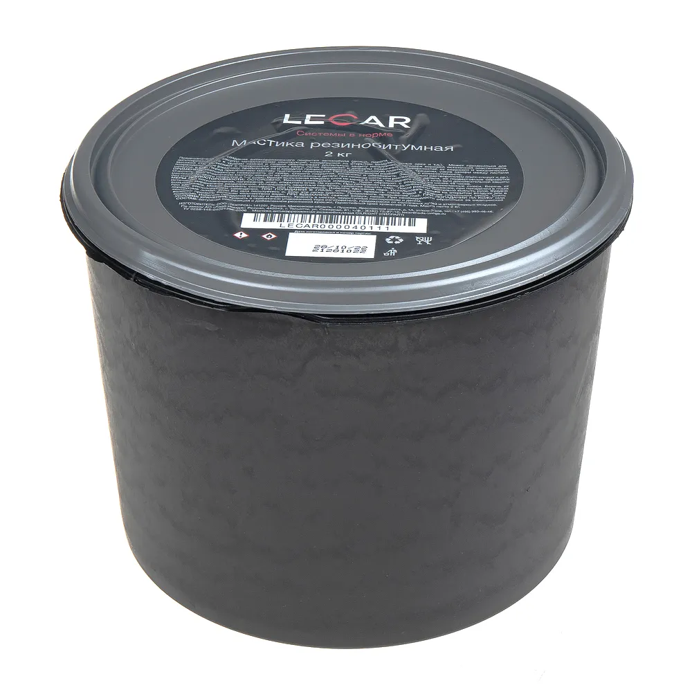 Мастика резинобитумная 2 кг. (ведро) LECAR LECAR000040111