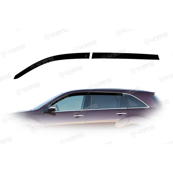 Дефлектора на окна Acura MDX II 2007-2013 деф.окон Cobra Tuning A20107