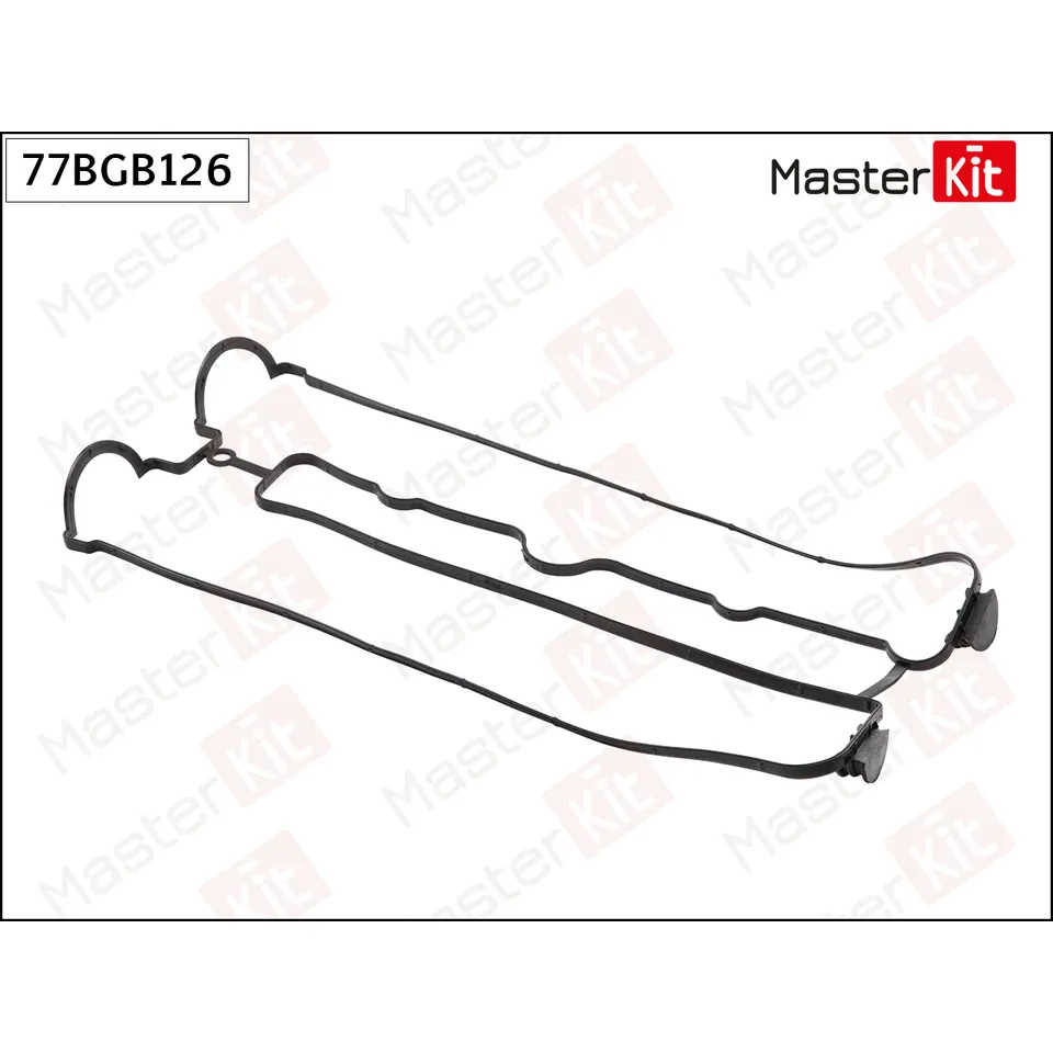 Прокладка клапанной крышки OPEL C 18 SEL, C 18 XE, C 18 XEL, C 20 SEL MASTERKIT 77BGB126