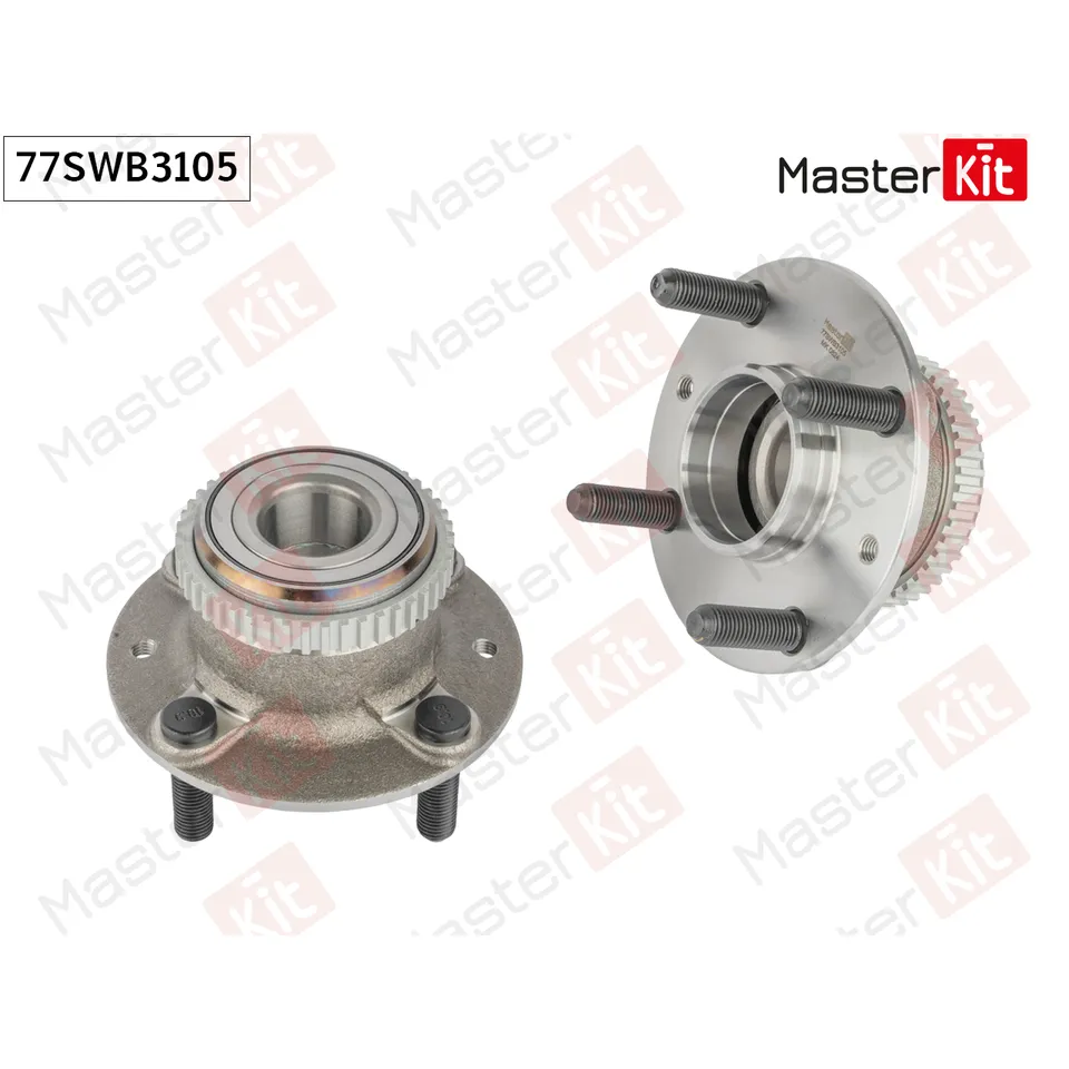 Ступица в сборе с подшипником зад. MASTERKIT 77SWB3105