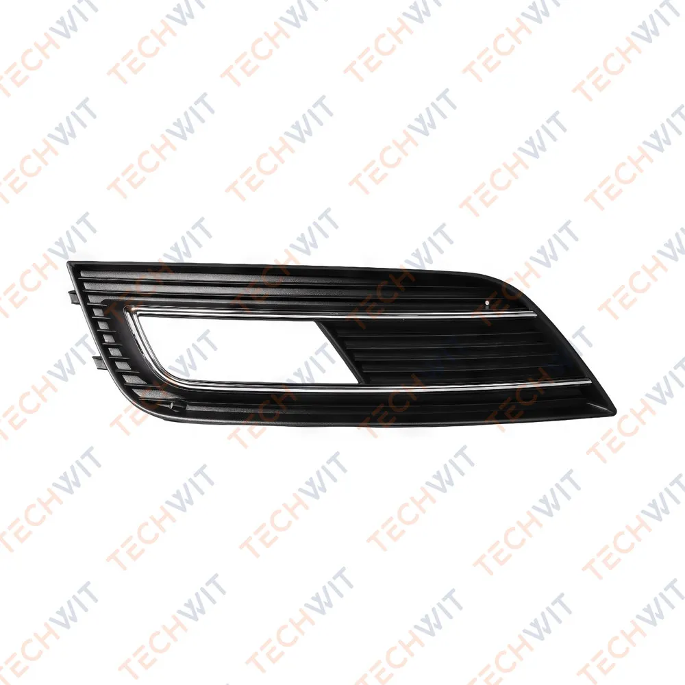 Накладка фары противотуманной Лев. хром молдинг Audi A4 / B8PA 2013-2016 TECHWIT BD003ADI057CR