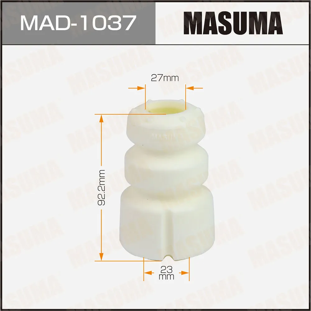 Отбойник амортизатора 23х27х92.2 Toyota Avensis ZRT272W MASUMA MAD-1037