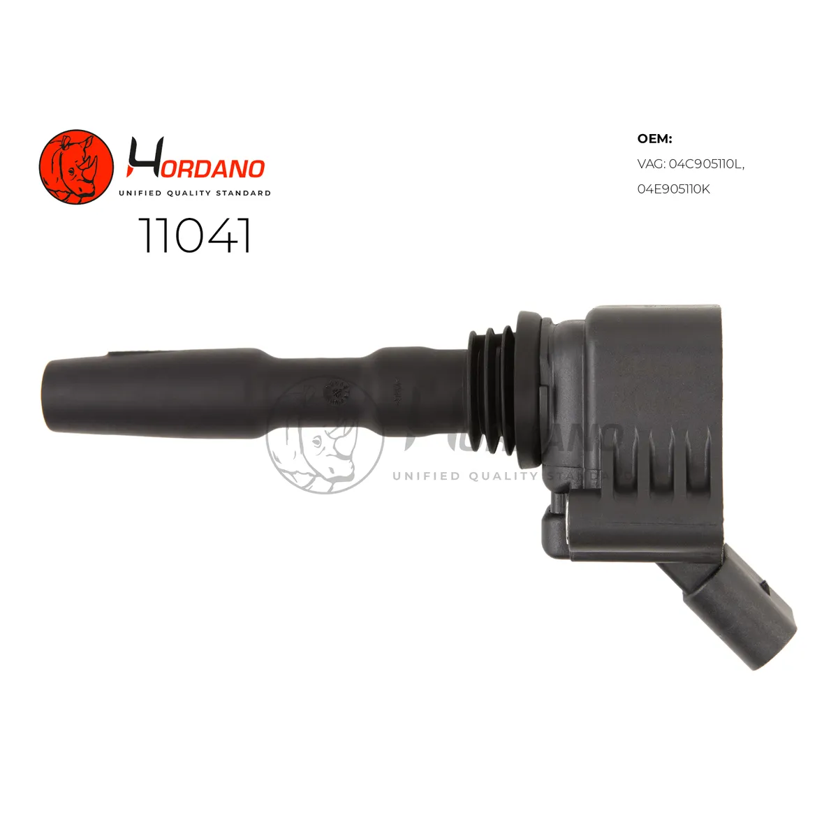 Катушка зажигания VW GOLF VII (5G1) Хэтчбэк 08,12- 1.4 TSI Hordano 11041