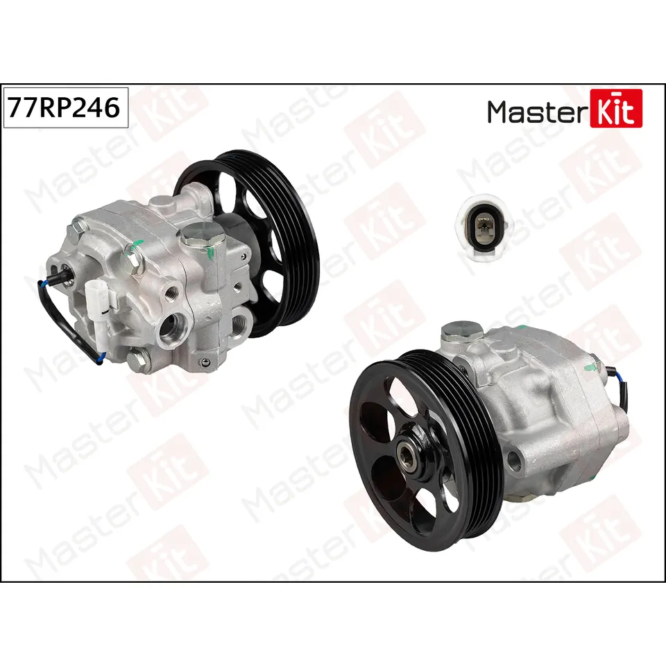 Насос гидроусилителя SUBARU FORESTER 2002-/IMPREZA 2005- MASTERKIT 77RP246