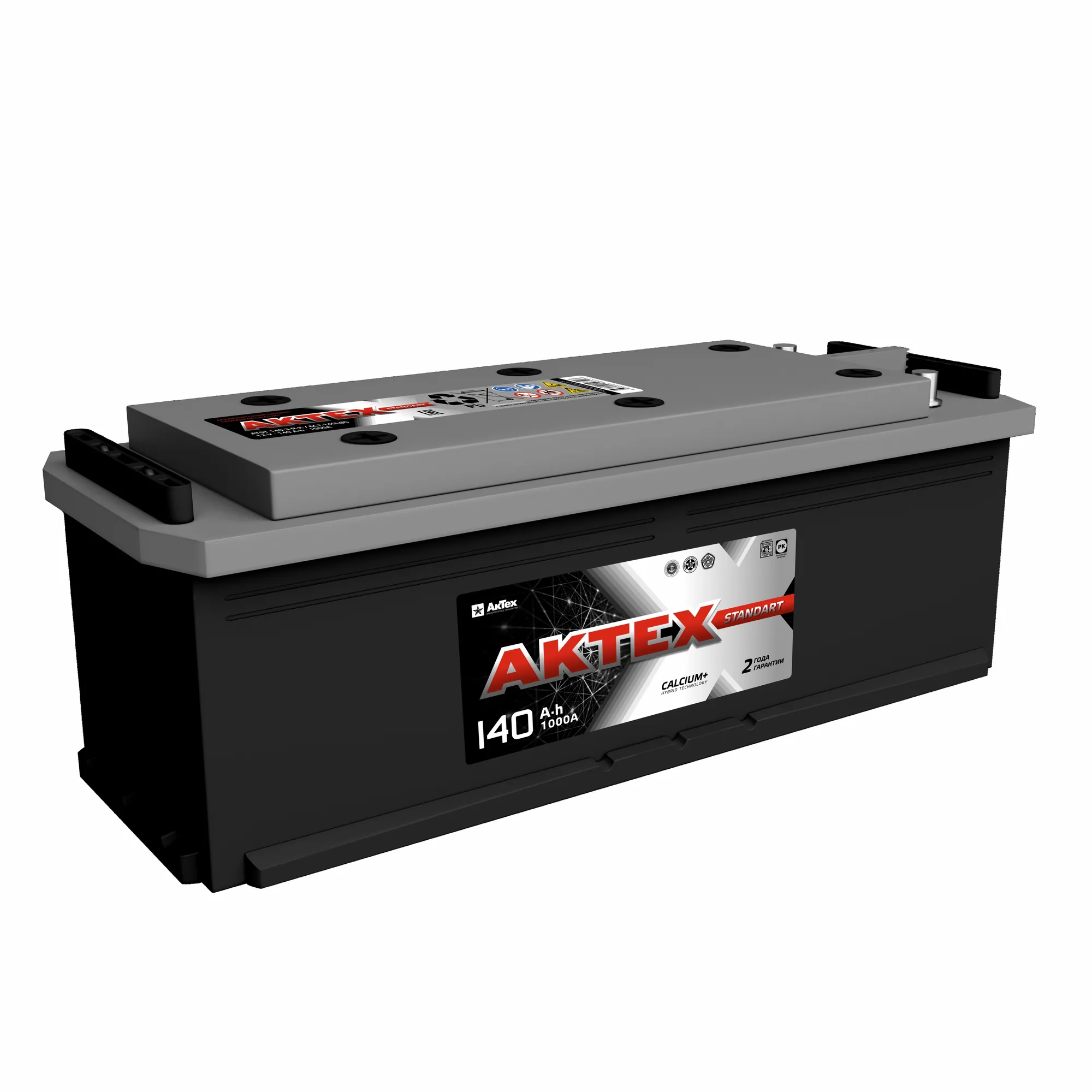 Аккумулятор АКТЕХ Standart 140 А/ч L+(3) 514x175x210 A EN 1000 А
