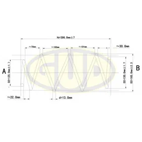 ПРУЖИНА ПЕР Renault Laguna 1.9CDi 01 G.U.D GCS072936