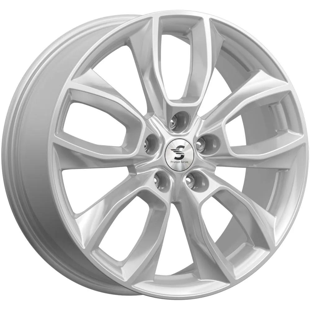 Диск литой R18 7J 5x114.3/67.1 ET46 Premium series КР001 Elite Silver 77549