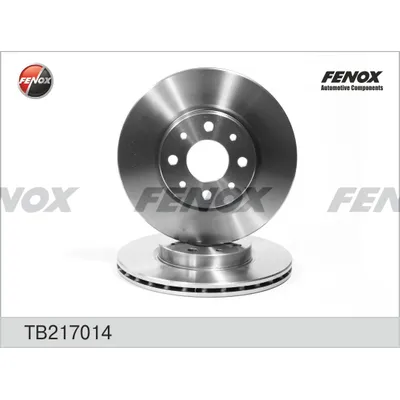 Диск тормозной ALFA ROMEO 145/146 94-01, 155 92-98, FIAT BRAVO 95 FENOX TB217014