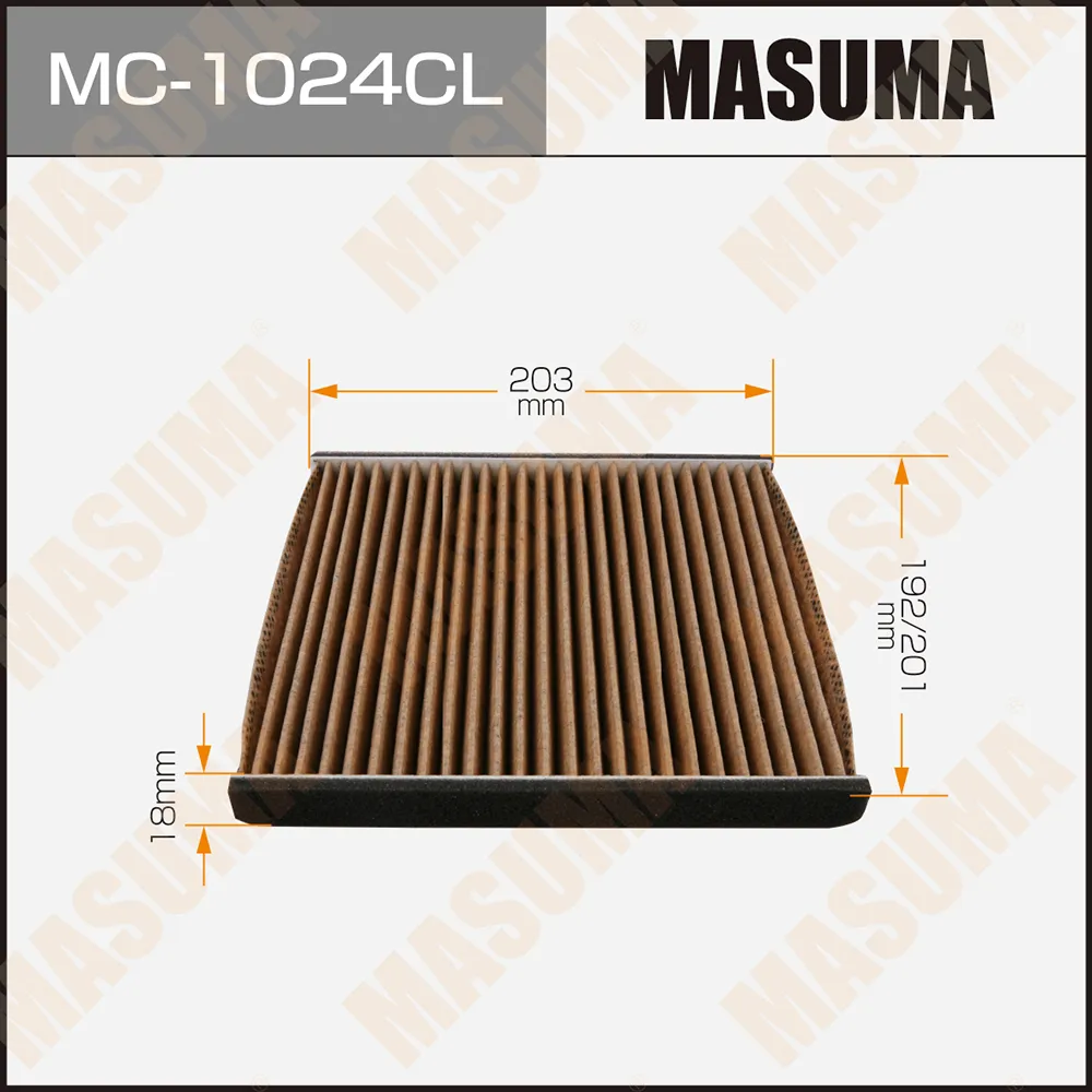 Фильтр салона MASUMA MC-1024CL