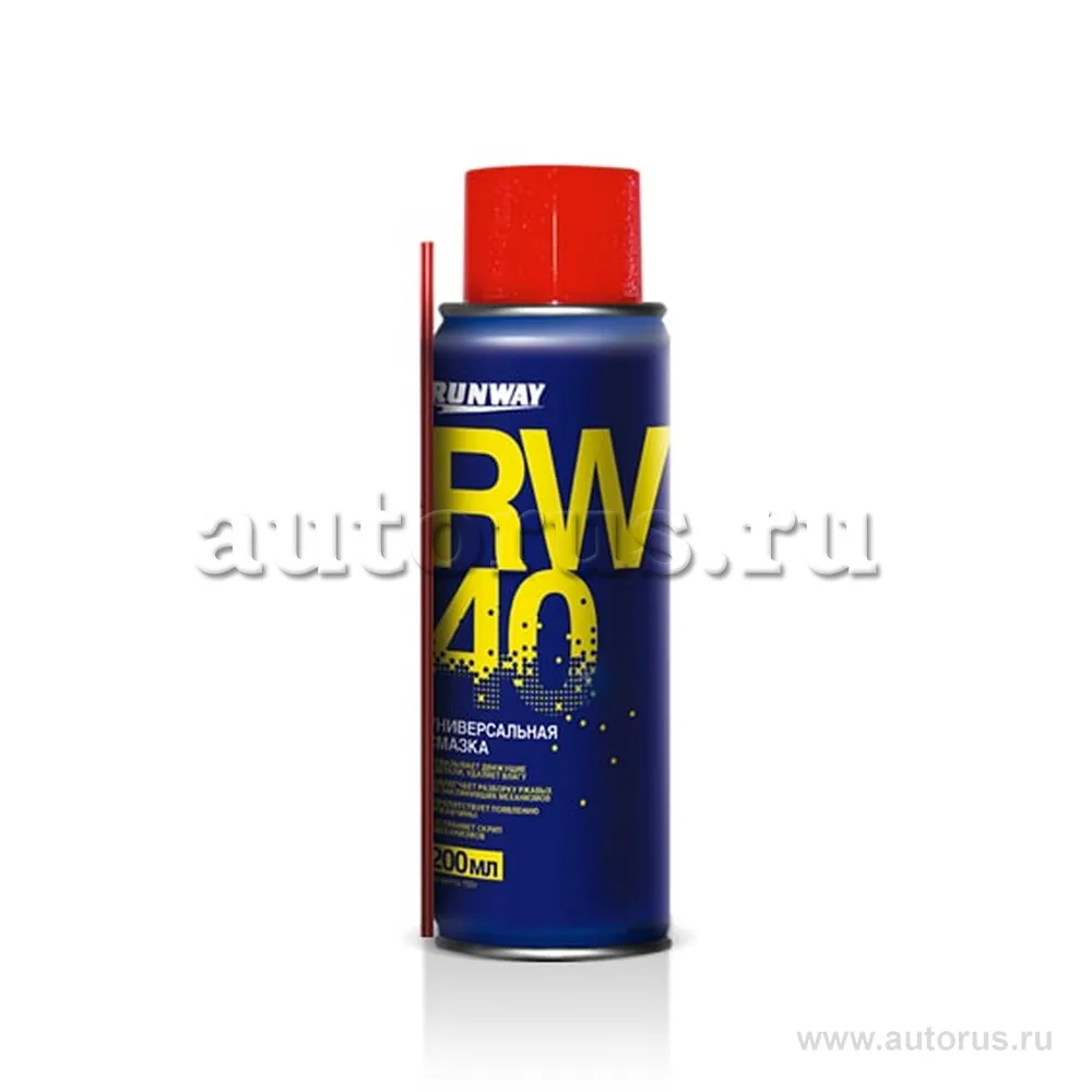 Смазка RW40 аэрозоль универсальная 200 мл RUNWAY RW6096 RUNWAY RW6096