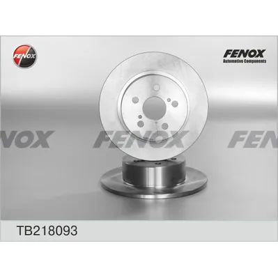 Диск тормозной TOYOTA AVENSIS 99-03, AVENSIS LIFTBACK 99-03, AVEN FENOX TB218093