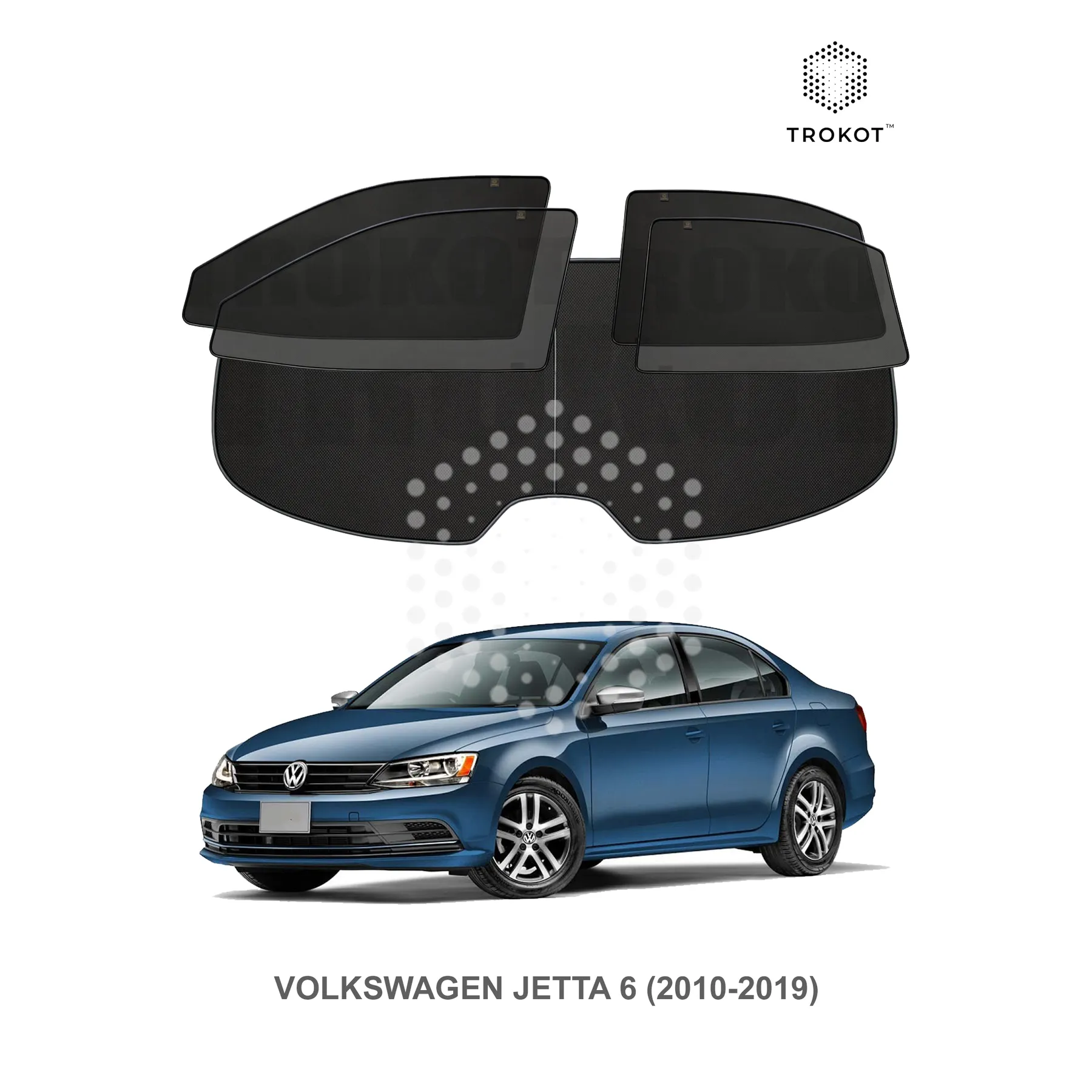 Полный комплект из 5 экранов Volkswagen Jetta (6) (2010-2019)