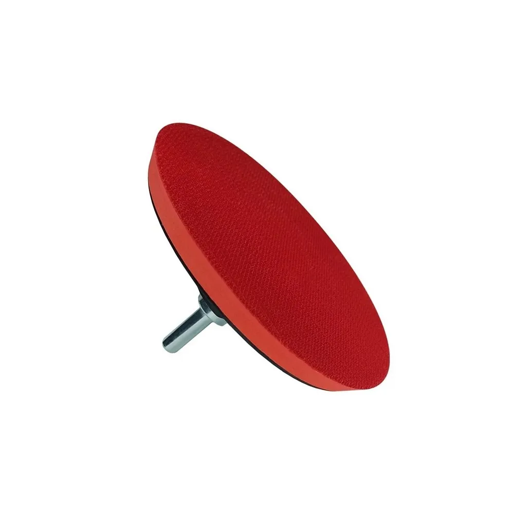 Насадка для дрели и ушм с липучкой, 150 мм, мягкая VertexTools 0079