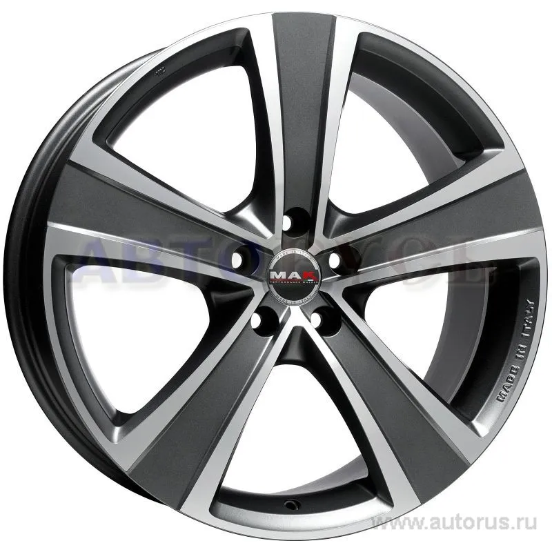 Диск литой R15 6.5J 5x160/65.1 ET52 MAK Fuoco 5 Ice Titan F6550FU3IQ52TG