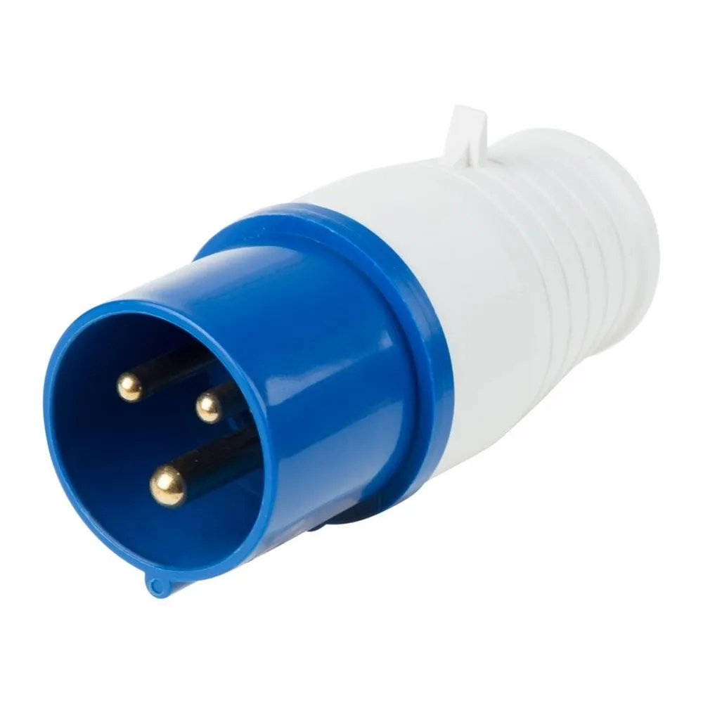Вилка 013 переносная 2Р+РЕ 16А 220В IP44 REXANT REXANT 118900