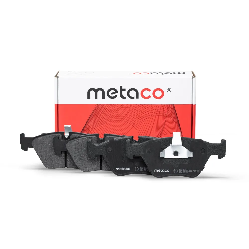 Колодки тормозные передние к-кт BMW E39 Metaco 3000-097