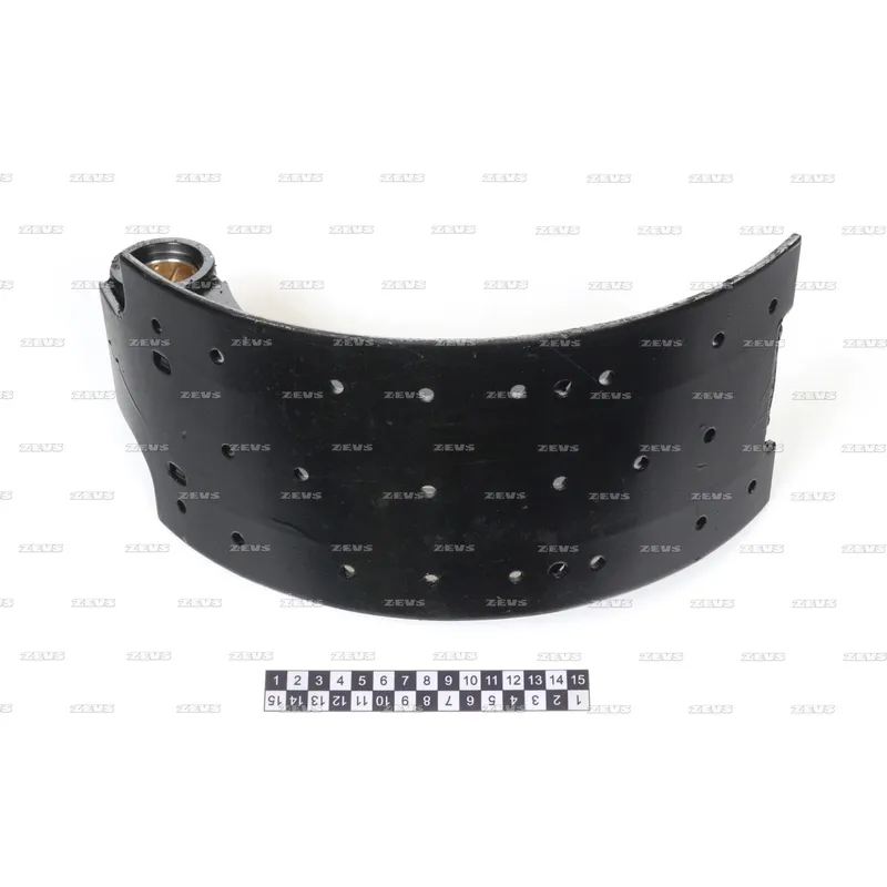 Тормозная колодка (без накладки) ZEVS BL1030