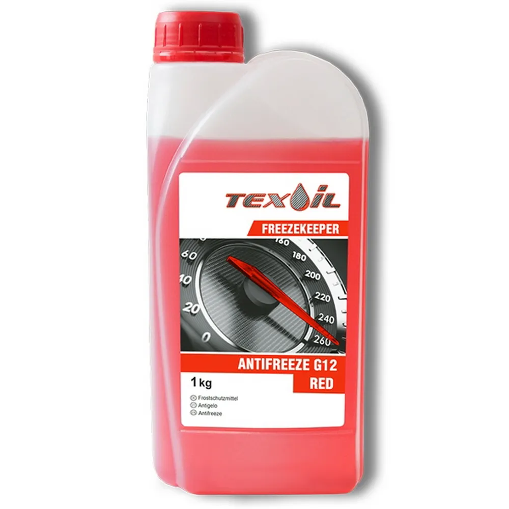 Антифриз TEXOIL Freezekeeper Red G12 G12 готовый красный 1 кг OZH30112