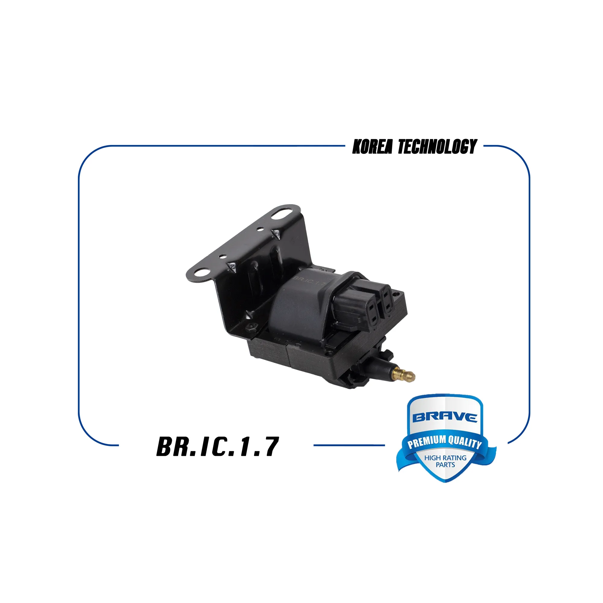 Катушка зажигания 96165049 BR.IC.1.7 Nexia, Lanos SOHC трамблер BRAVE BR.IC.1.7