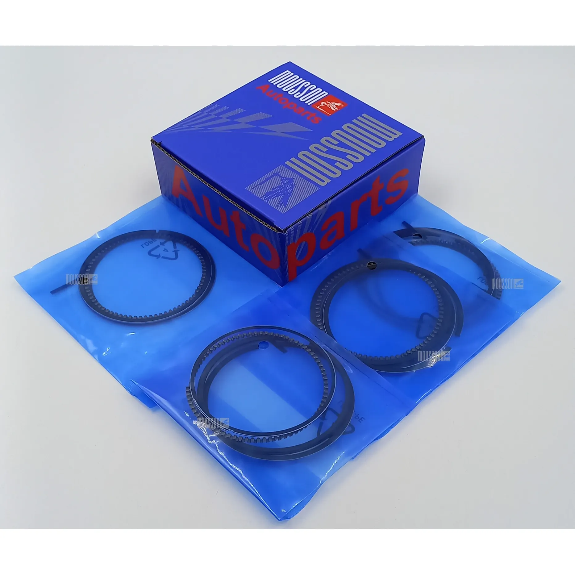 Кольца комплект VAG 1.4 EA111 BBY, AUA 76.5X1.2X1.5X2.5 стандарт на 1 цилиндр MOUSSON SRS14EA111MPISTD