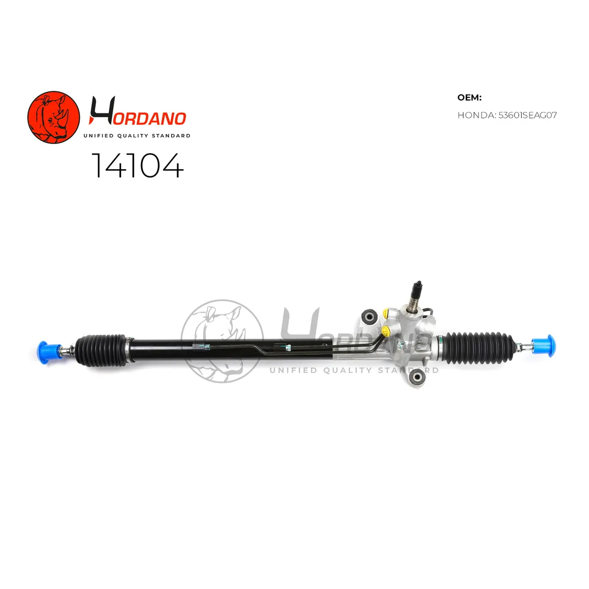 Рейка рулевая HONDA ACCORD VIII Hordano 14104