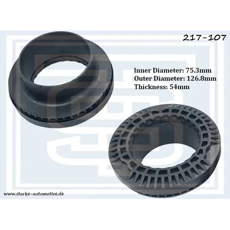 Подшипник опорный DODGE CARAVAN 01.2008-- передний STARKE 217-107