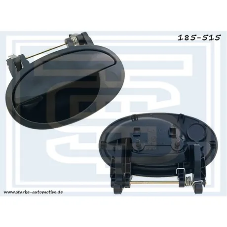 Ручка двери OPEL CORSA C  --2006 задняя, наружняя L STARKE 185-515