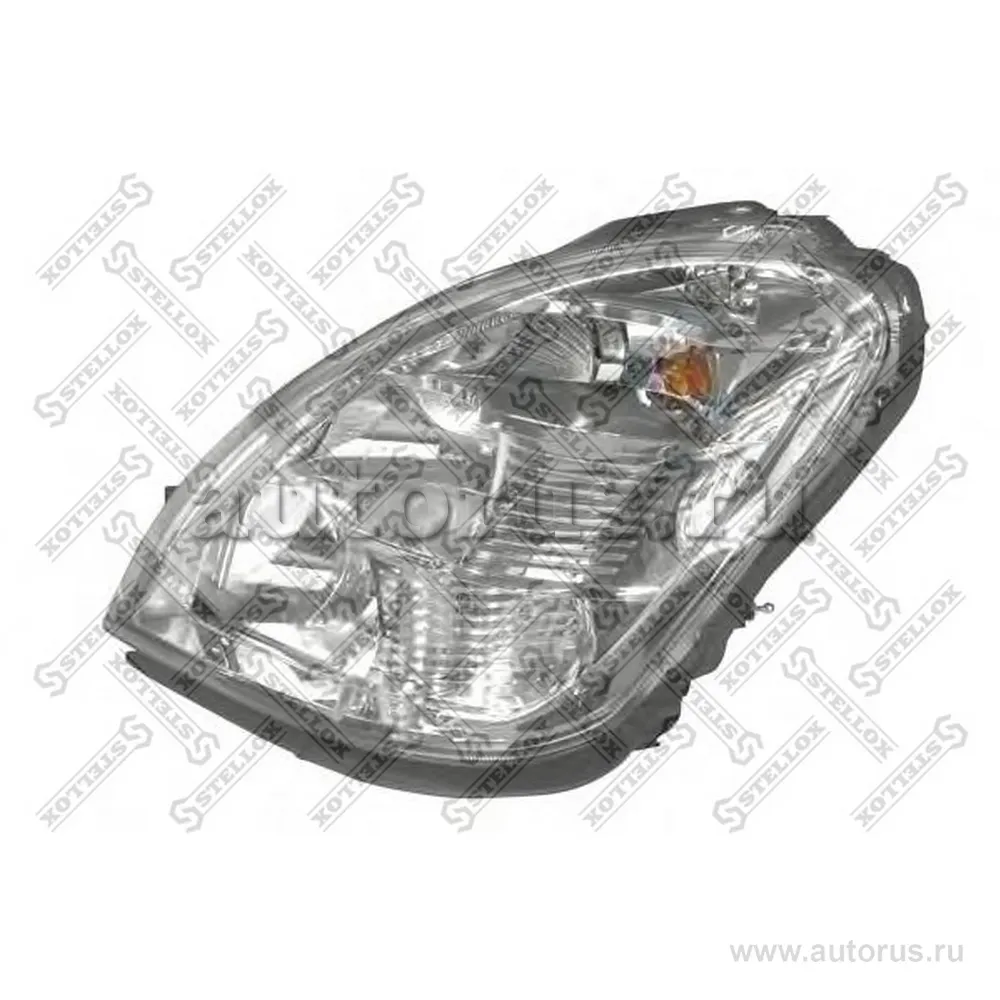 Фара в сборе левая с ручным корректором H1/H1/H7 Iveco Daily 06> STELLOX 87-33055-SX