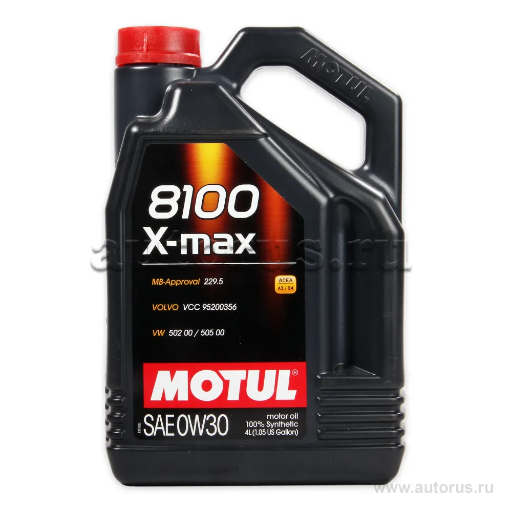 Масло моторное Motul 8100 X-max 0W-30 синтетическое 4 л 106601