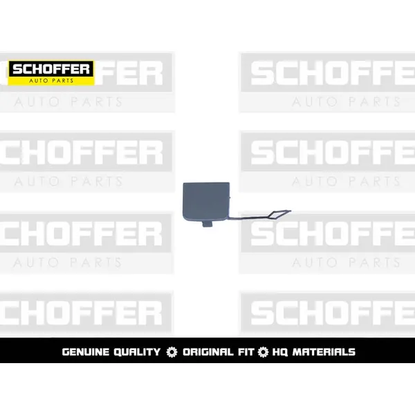Заглушка в бампер под крюк Volkswagen Jetta 14-19 SCHOFFER SHF01746