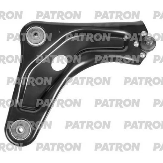 Рычаг подвески PEUGEOT: 207 06-, 207 CC 07-, 207 SW 07- (произвед PATRON PS5166R