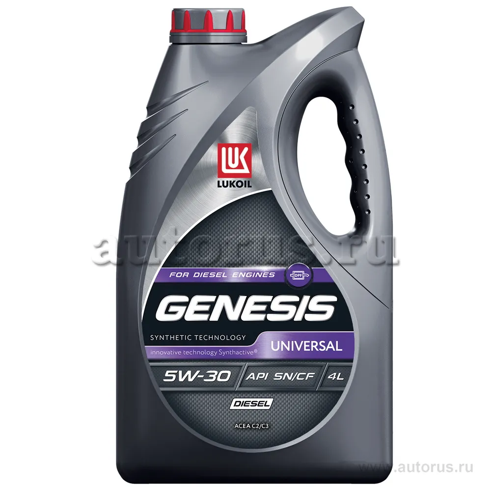 Масло моторное Лукойл Genesis Universal Diesel 5W-30 полусинтетическое 4 л 3173872