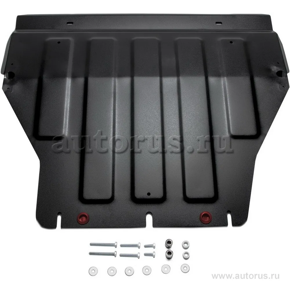Защита картера двигателя VW Multivan картер + КПП/VW Caravelle/VW Transporter T5, 2003-2010 2010-2015 2015- + крепления