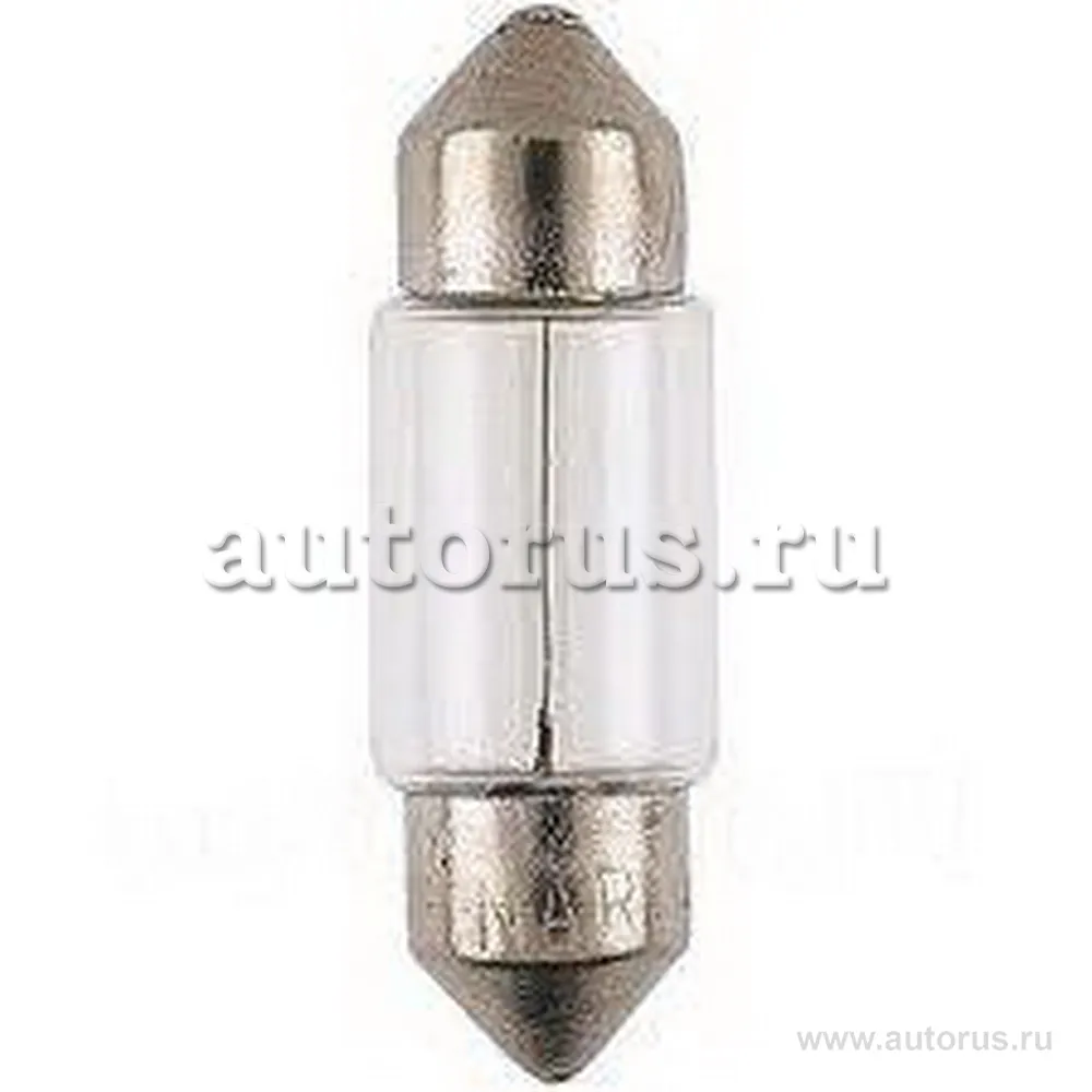 Лампа 12V 10W SV8,5-8 NARVA Festoon 1 шт. картон 17315