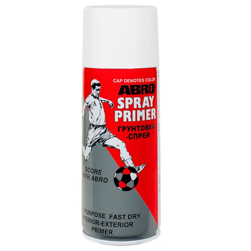 Краска-грунтовка белая №15 400 мл ABRO 015-R
