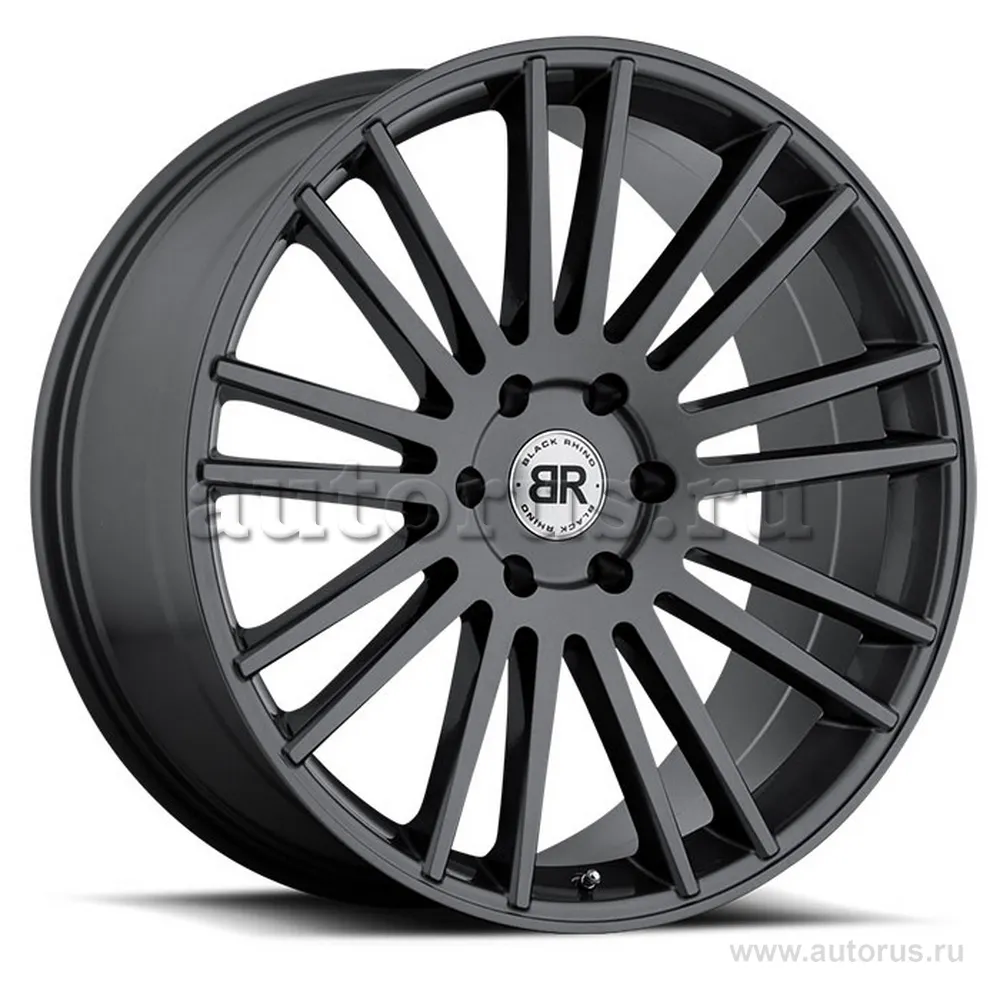 Диск литой R20 9J 5x150/110.1 ET25 BLACK RHINO Kruger Gloss GunMetal 2090KRG255150G10