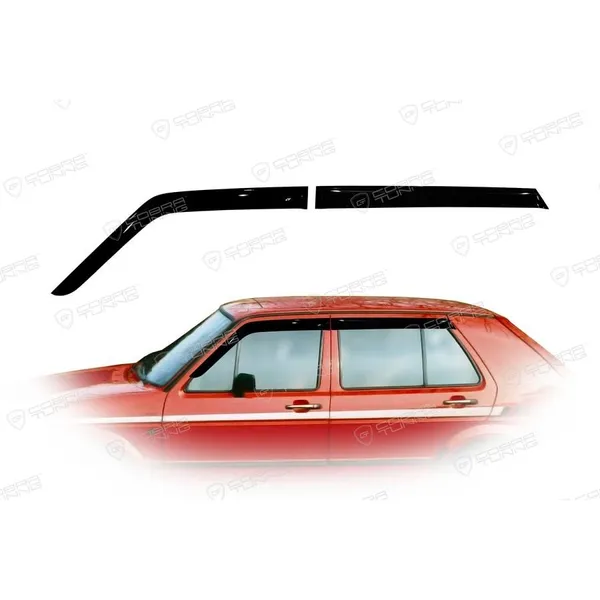 Дефлектора окон VW Golf II 5d 19831992 деф.окон Cobra tuning V22783