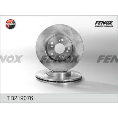 Диск тормозной передний HONDA ACCORD VIII 03- 300X25X5; FENOX TB219076
