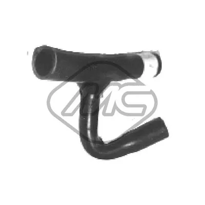 Шланг радиатора GOLF2 3 отверстий METALCAUCHO 07922