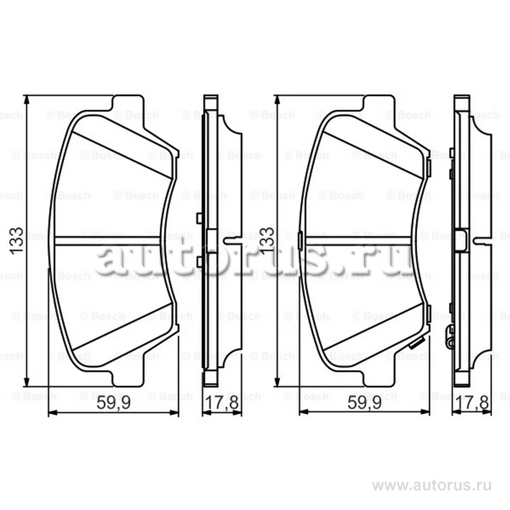 Колодки тормозные HYUNDAI i30/ELANTRA 11-/CEED 12- передние