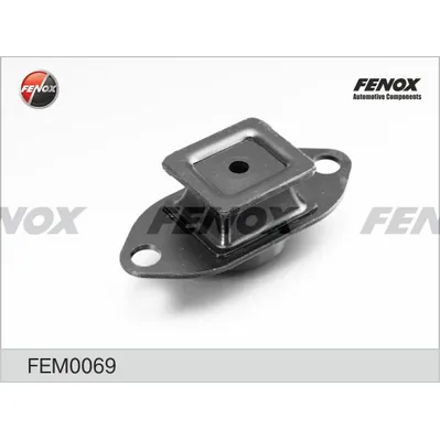 Опора двигателя NISSAN QASHQAI J10E 06-13, +2 JJ10E, SENTRA B16 06 FENOX FEM0069