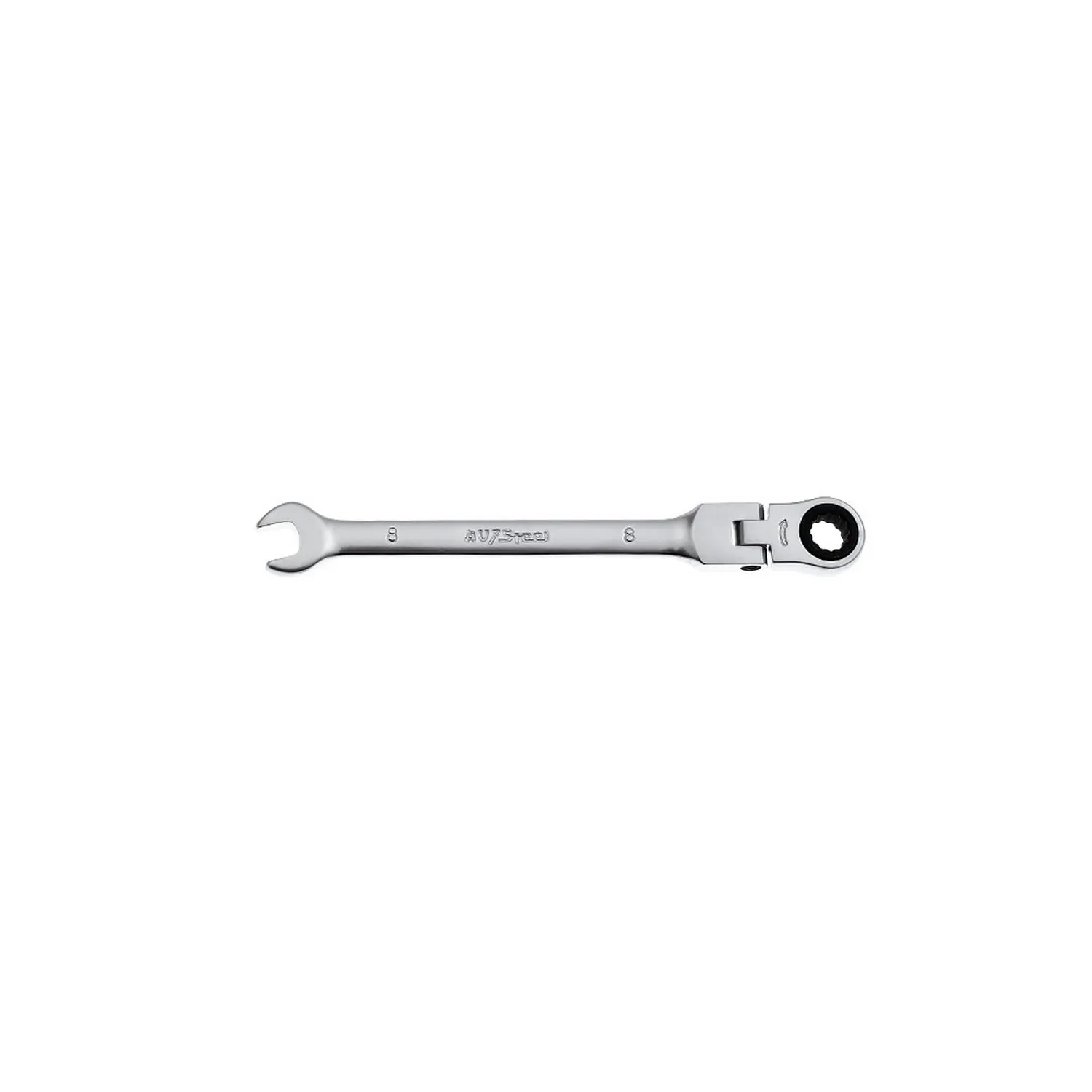 Ключ комбинированный, трещоточный, с шарниром, 8 мм AVSTEEL AV-315208