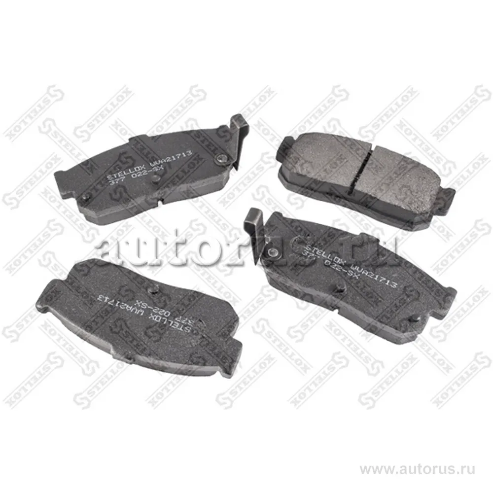 Колодки дисковые з. Nissan Primera P10/P11 90-02/M STELLOX 377 022-SX
