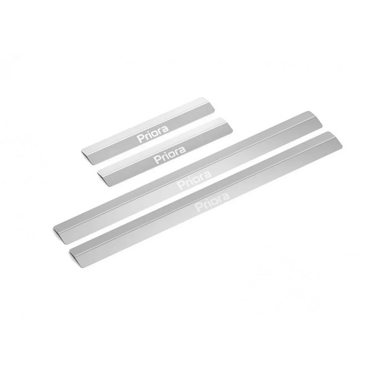 Накладки порогов AutoMAX (4 шт.) Lada Priora 2007-2018 AutoMax AMLAPRI01